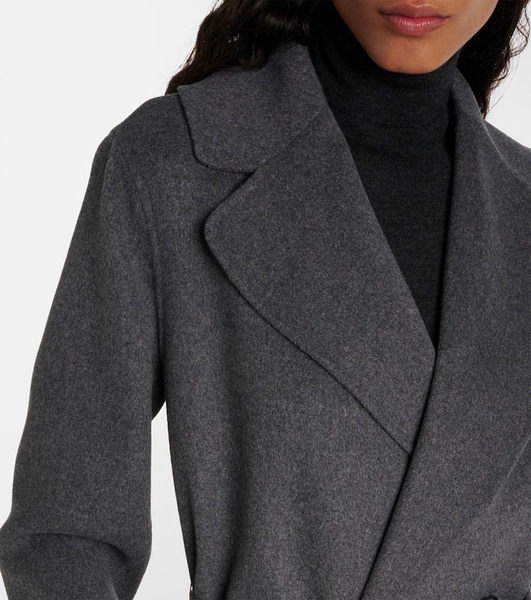 Poldo wool wrap coat