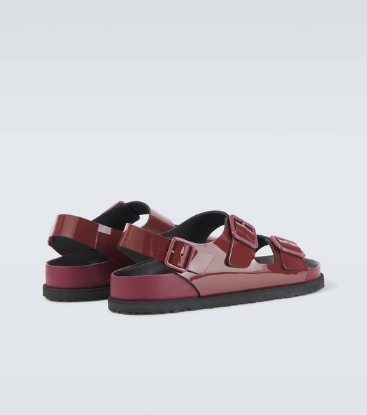 Milano patent leather sandals