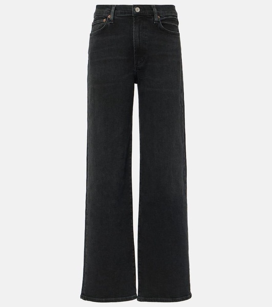 Harper mid-rise straight jeans 