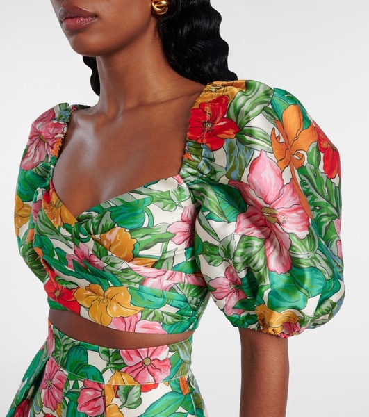 Amelia printed top