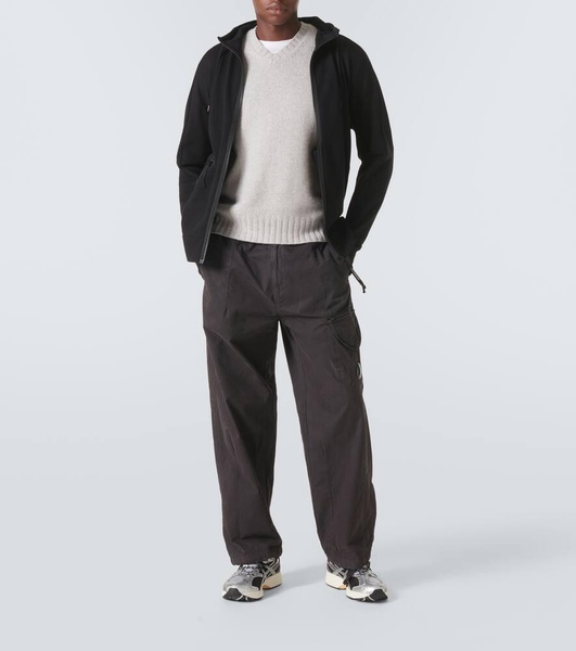 Cotton fleece hoodie