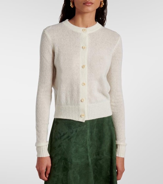 Thea wool and alpaca-blend cardigan