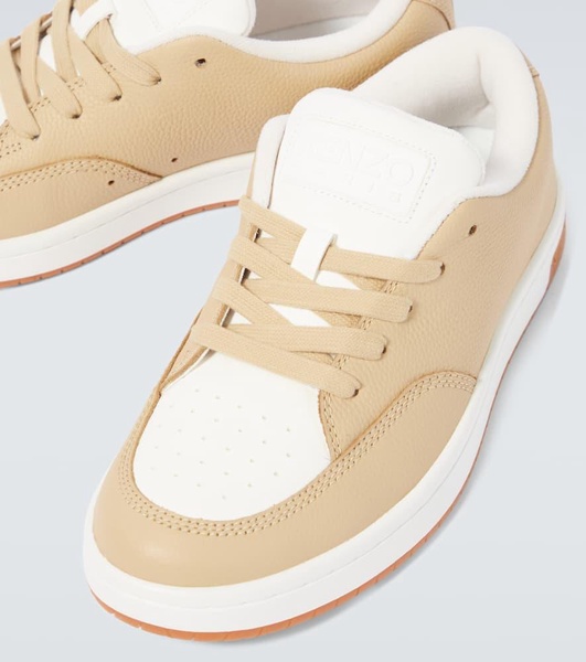 Dome leather sneakers