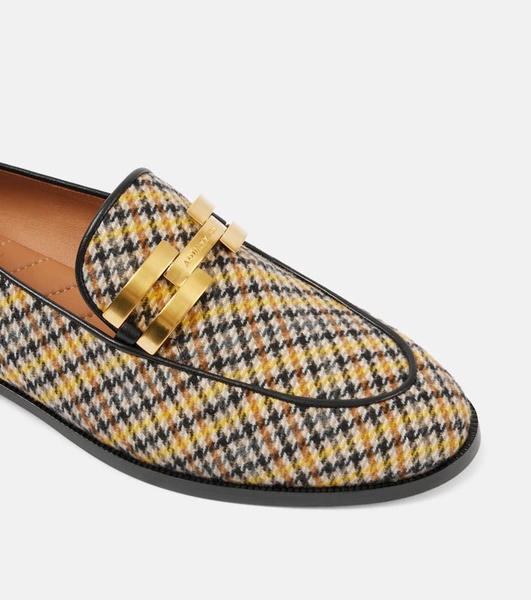 Brandi plaid loafers