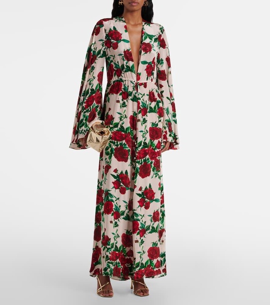 Chloe floral gown