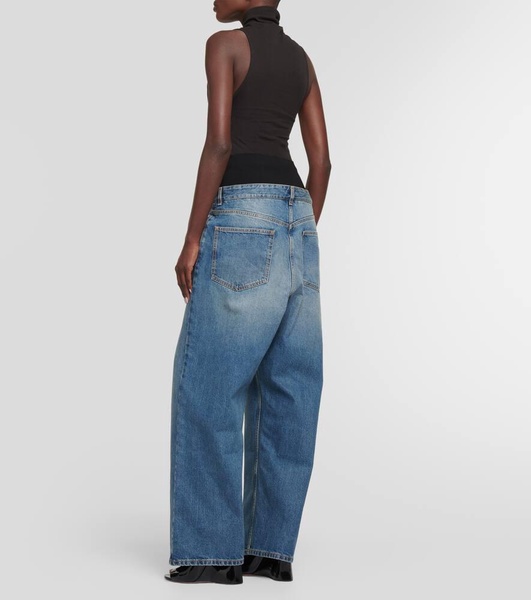 Wide-leg jeans