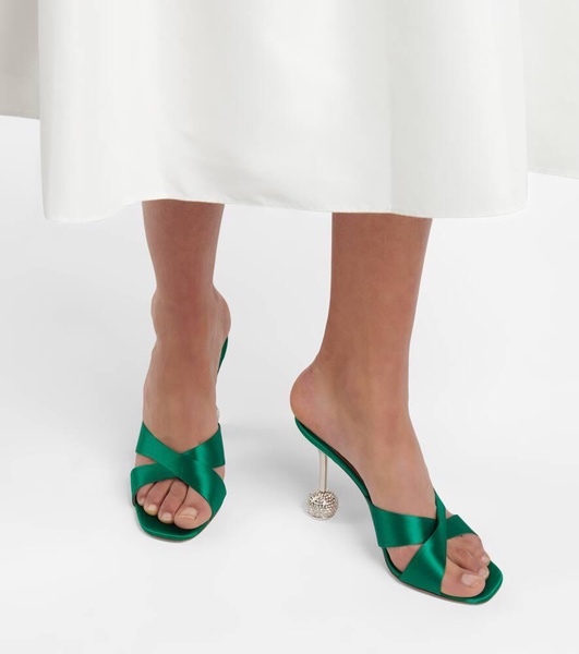 Yes Darling 95 satin sandals