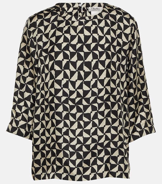 Relais silk blouse