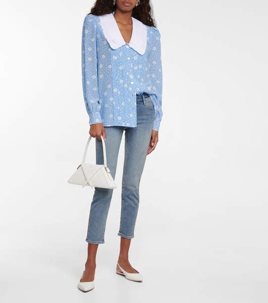 Prima Crop mid-rise skinny jeans