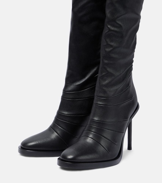 Adna over-the-knee leather boots