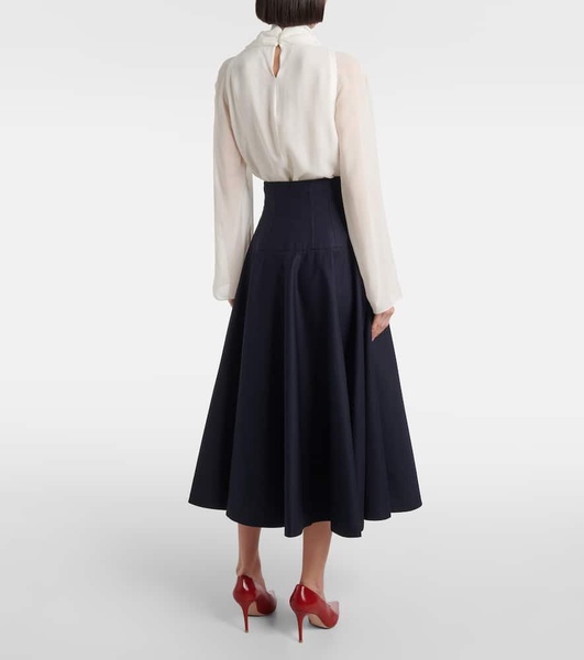 Nell cotton maxi skirt