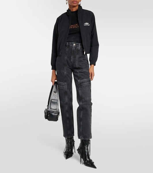 Cooper high-rise cargo jeans