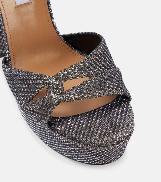 Sinner 140 metallic platform sandals