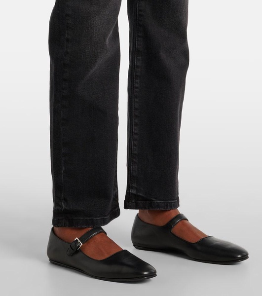 Lanzarote mid-rise straight jeans