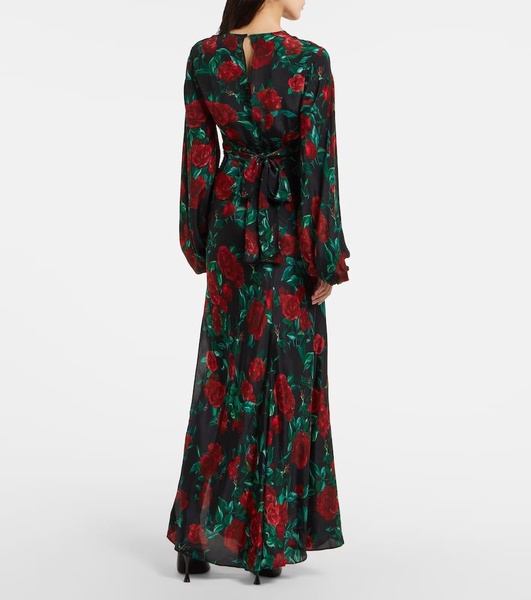 Eleanor floral maxi dress