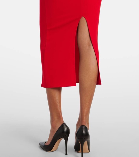 Crêpe corset dress