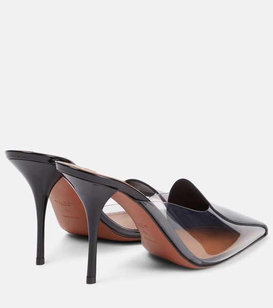 Le Cœur Abstrait 90 patent leather mules