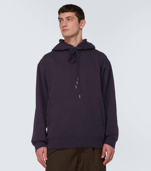 Cotton jersey hoodie
