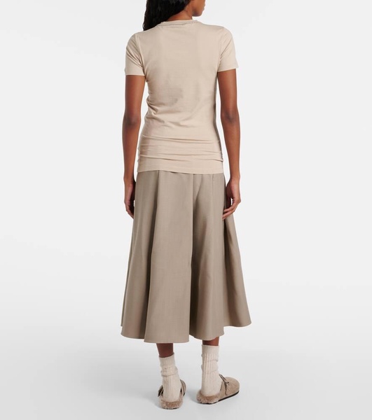 Cotton-blend T-shirt