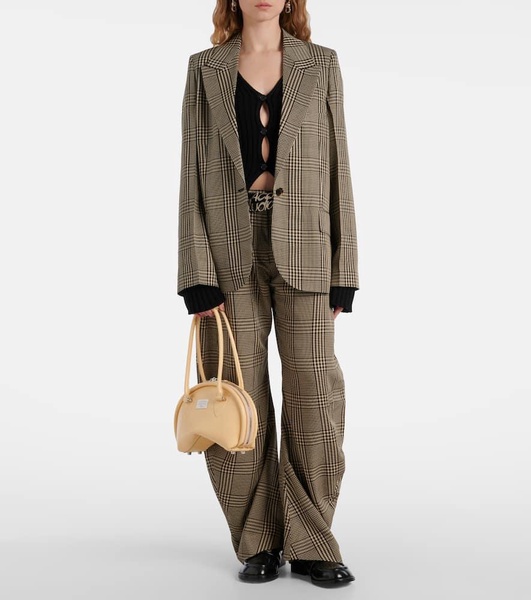 Bowlina Mini leather shoulder bag