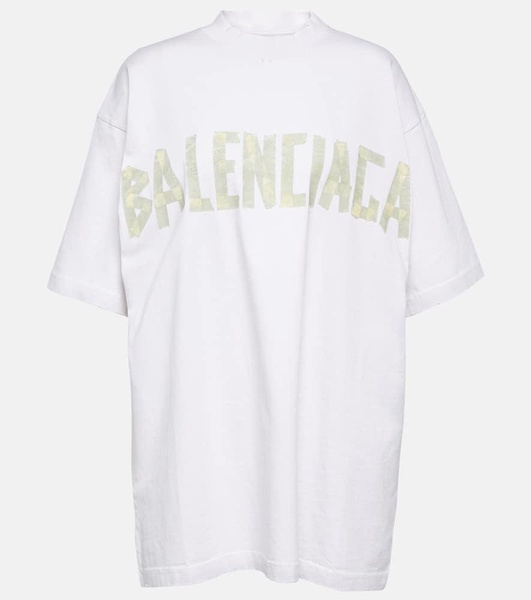 Tape Type cotton jersey T-shirt