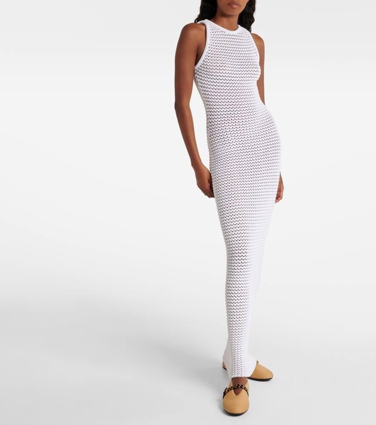 Crochet maxi dress