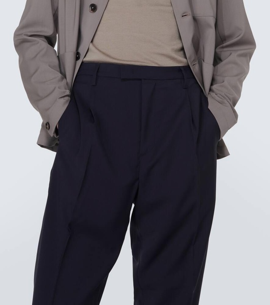 Masco mid-rise virgin wool chinos