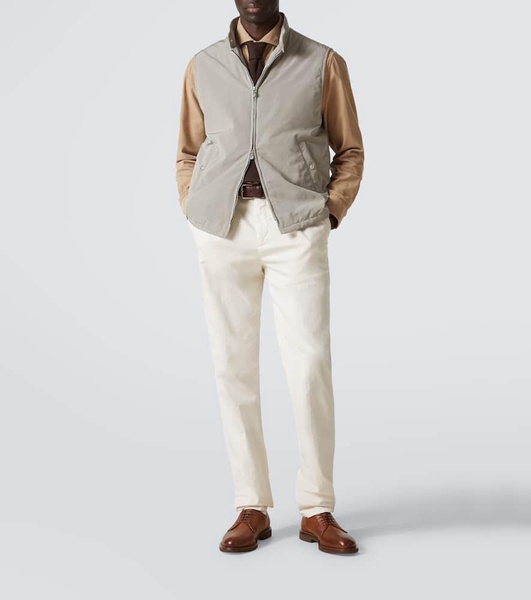 Leather derby shoes
