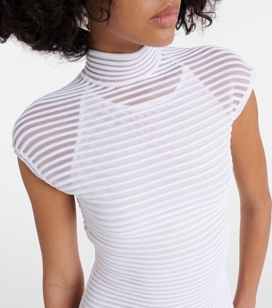 Striped minidress
