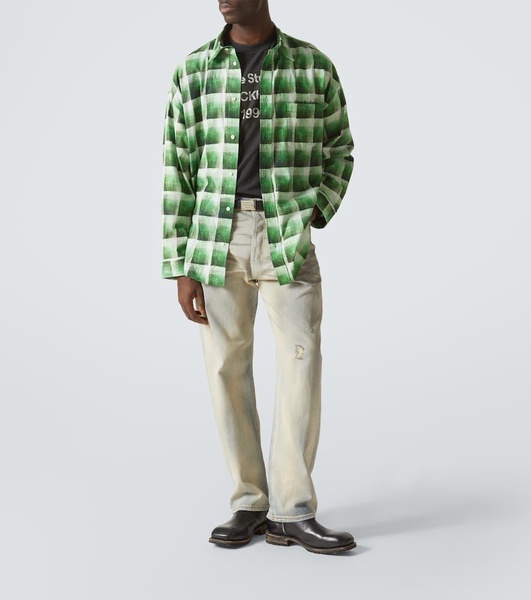 Checked cotton shirt