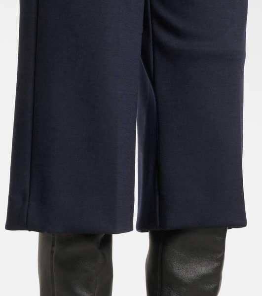 Valdez wool-blend culottes