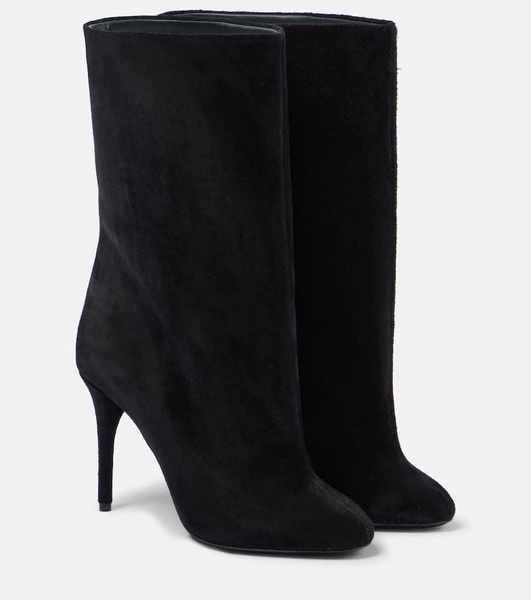 Suede ankle boots