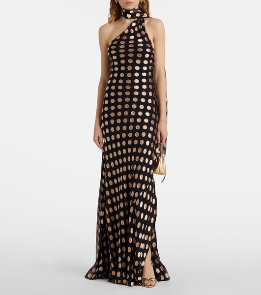 Ava one-shoulder maxi dress