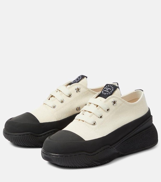 Loop canvas platform sneakers