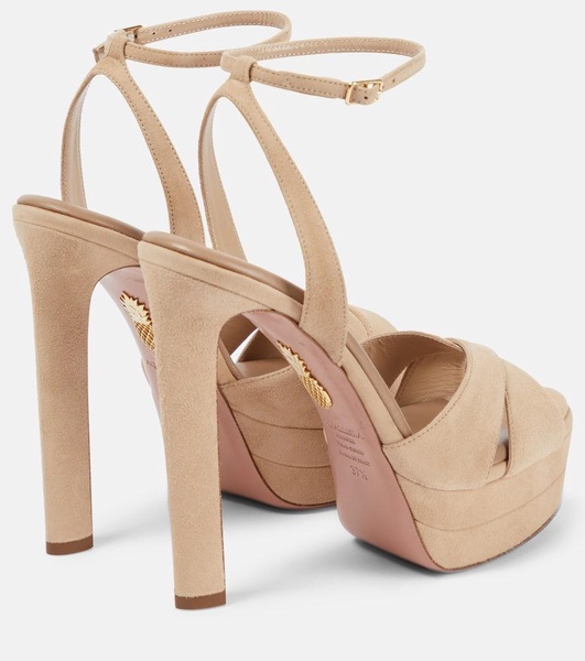 Divine 130 suede platform sandals