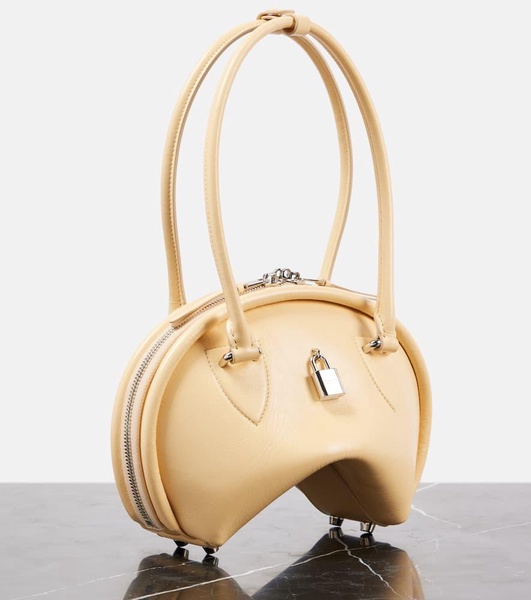 Bowlina Mini leather shoulder bag