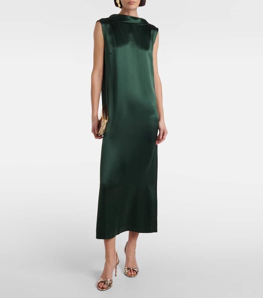 Sethie silk gown