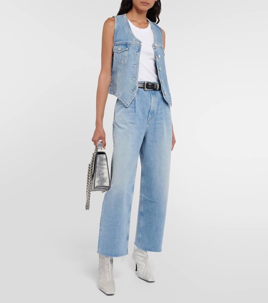 70's denim vest