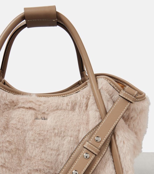 Marine Small teddy tote bag