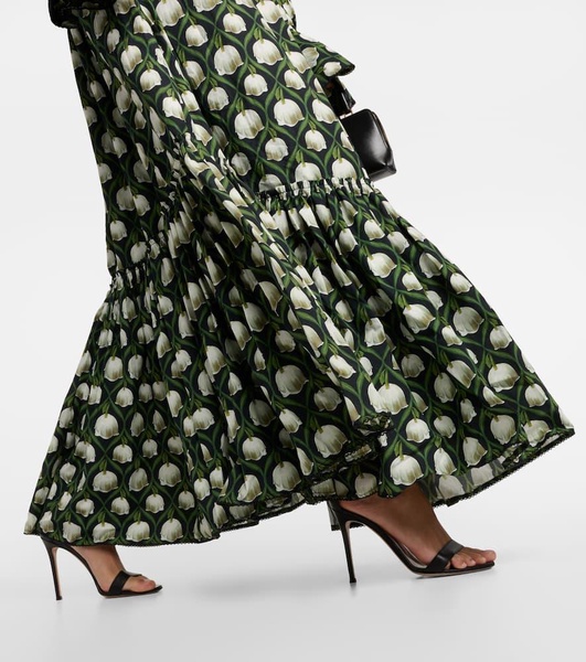 Almendra Perla cotton poplin maxi dress