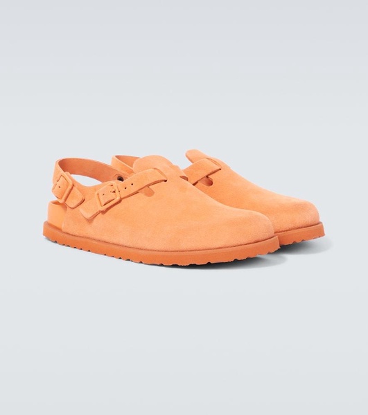 Tokio Cazador suede clogs