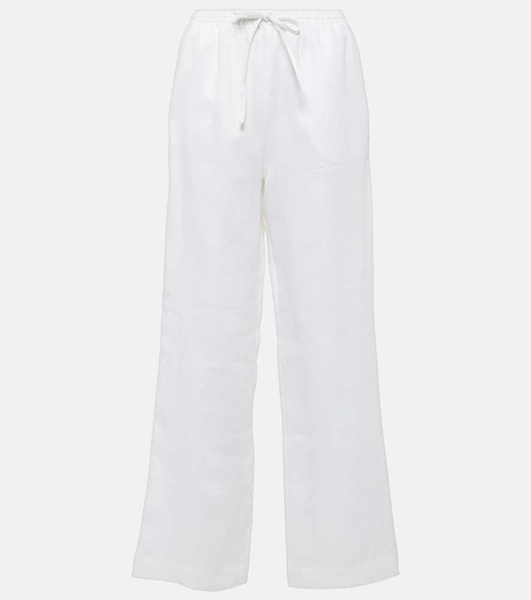 Aurelia linen straight pants