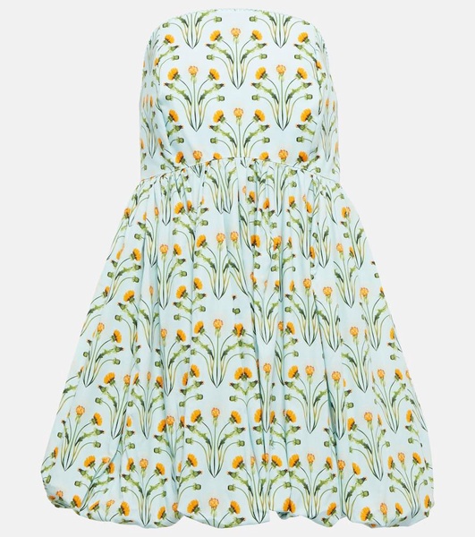 Manzanilla floral cotton minidress