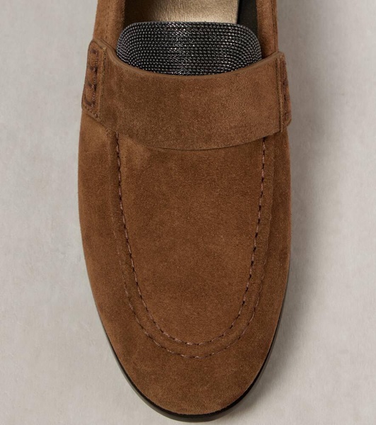 Monili suede loafers