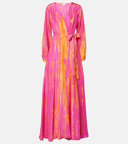 Silk maxi dress