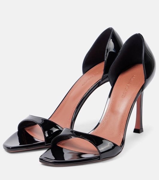 Agnese 95 patent leather sandals