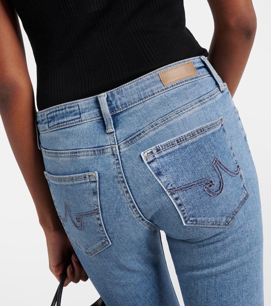Jodi mid-rise cropped flared jeans