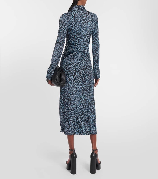 Claudia printed shirt dress