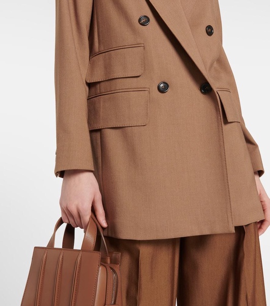 Luglio wool, mohair and silk blazer