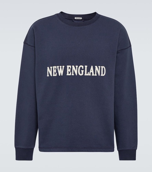 New England cotton jersey sweatshirt